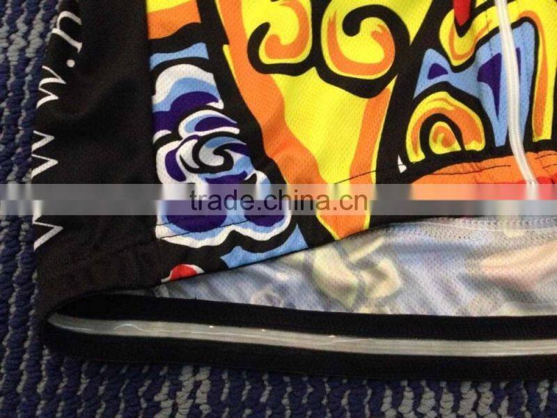 Hongen apparel Accept sample order mountain cycling jerseys/custom bicycle jersey/sublimation cycling shirt with competitive