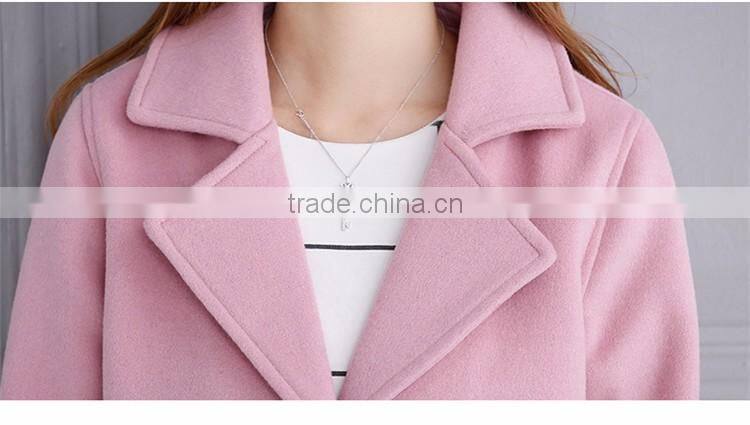 Fashion design korean women coat, new ladies coat