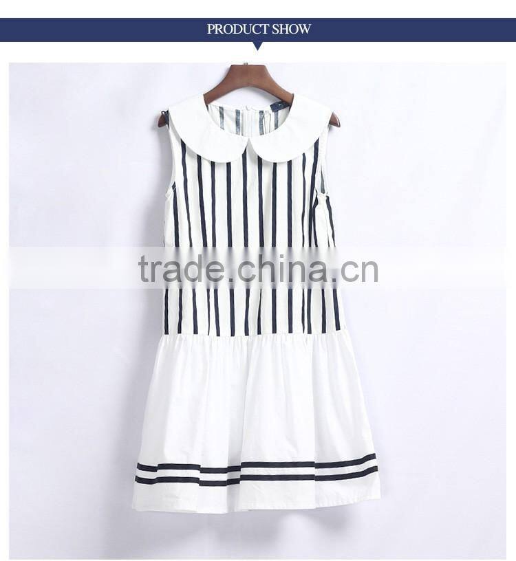 Beautiful England Style Sleeveless School Uniform Dress