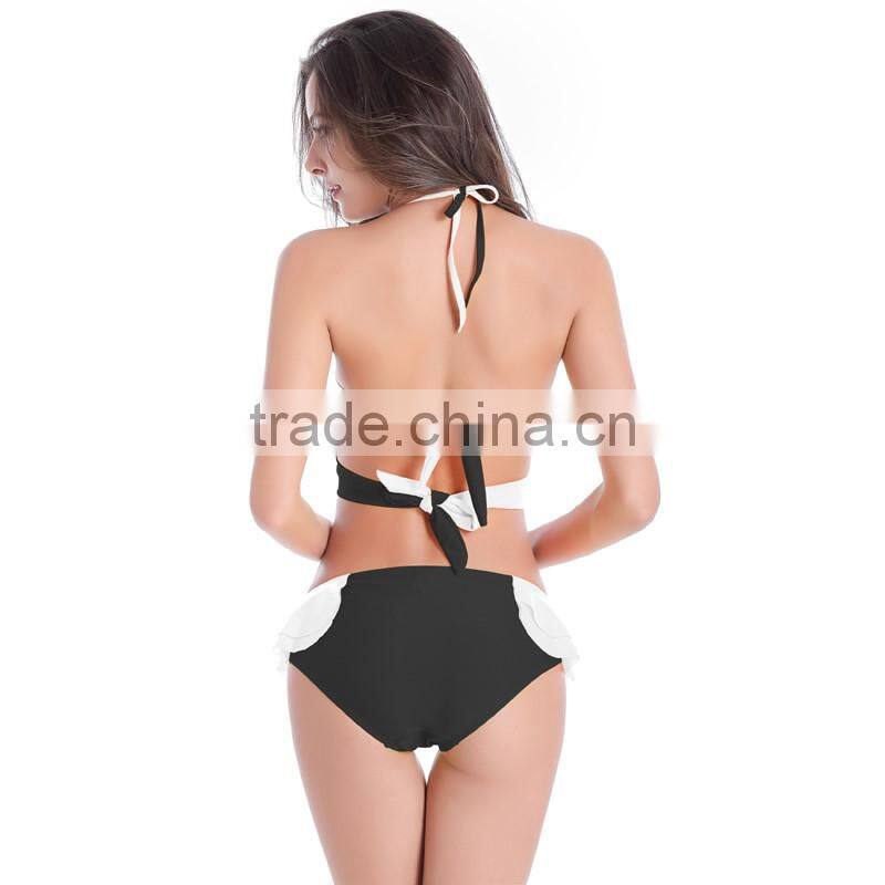 New Design Hot Korean Sexy Girl Bikini Swimwear 2016