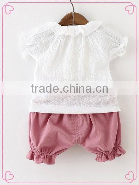 2017 latest fashion unique birthday cute breathable kids wear skirts children girl baby clothes clothing set