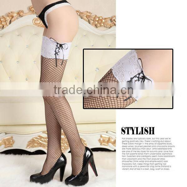 fishnet stockings very popular in bar