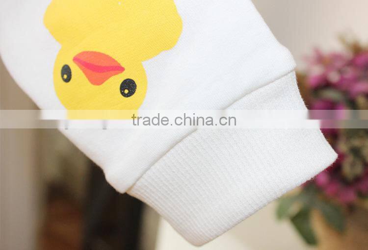 2015 hot sell 100% cotton long sleeves pullover children's hoodies