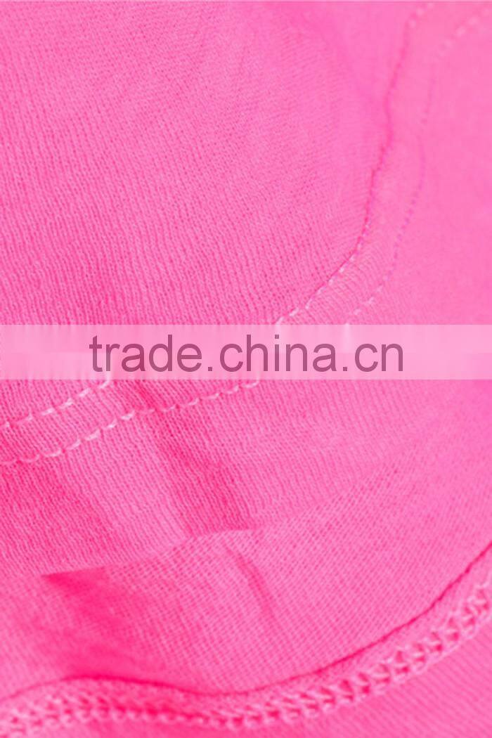 Womens bright color V neck basic t-shirt