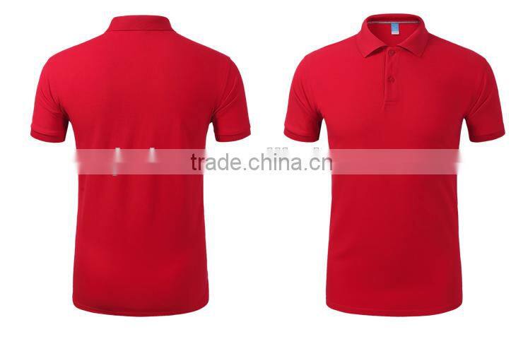 hot sale products custom 100 polyester short sleeve solid color blank polo shirt