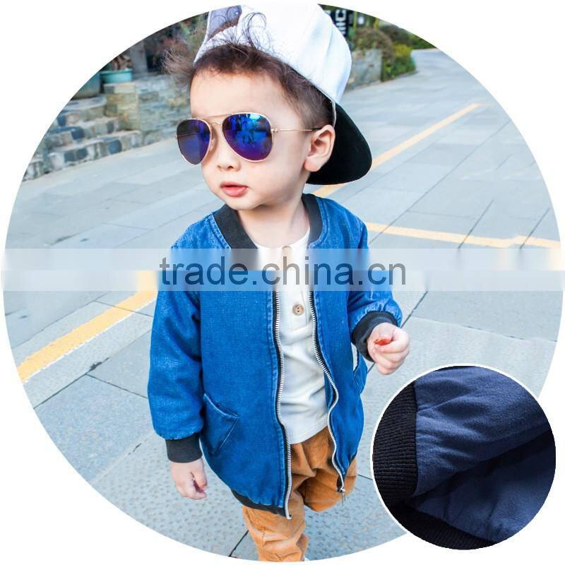 S15994A 2017 Children Boys Outwear Coat Denim Jackets
