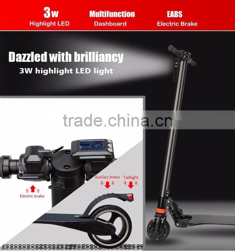 2017 New Suspension fork Motorcycle Carbon Fiber Fat Tire City Coco 2 Wheel Harley Electric Scooter