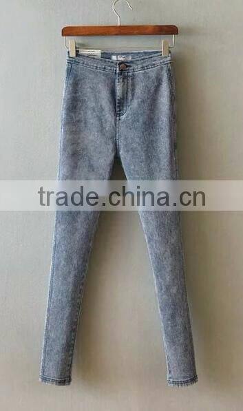 Runwaylover EY0629P Women skinny pant best quality tight denim jeans wholesale