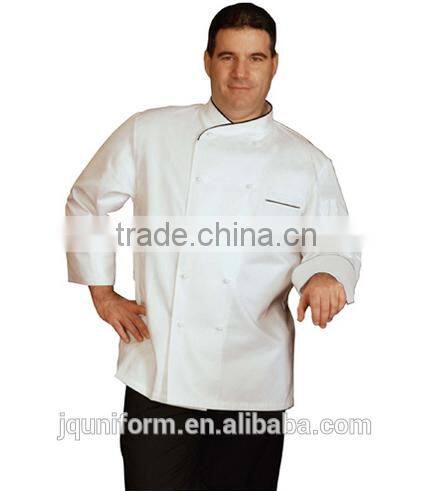 China High Quality White Black Men's Chef Uniforms, Kitchen Uniforms , cooking uniforms