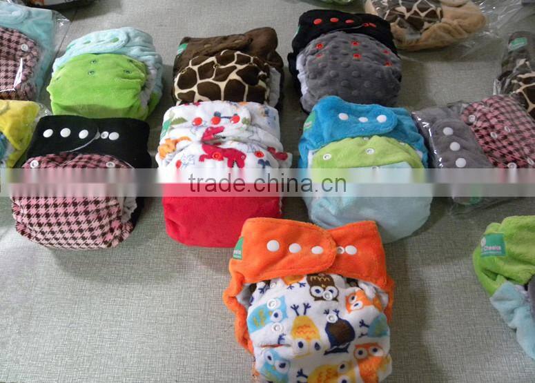 Minky Absorbent Baby Wholesale Diapers
