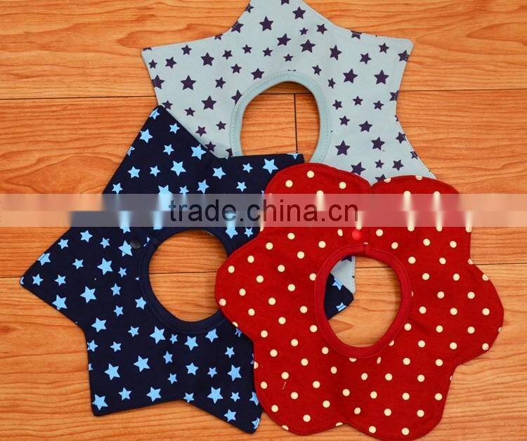 360 rotatable multi-shape cotton baby burp cloths