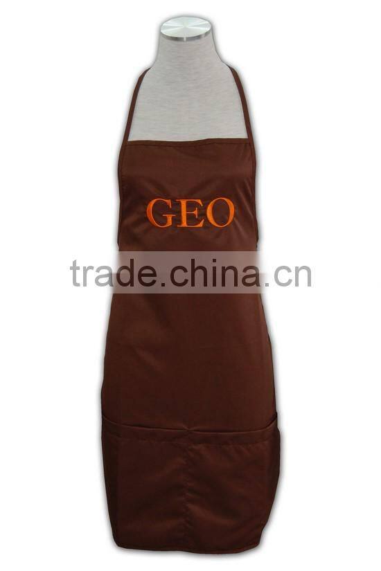 custom work embroidered customized aprons