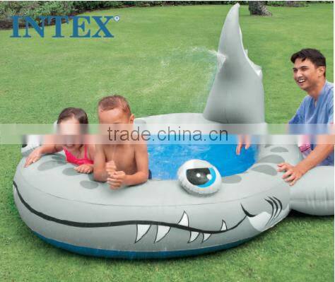 INTEX SANDY SHARK SPRAY SWIMMING POOL