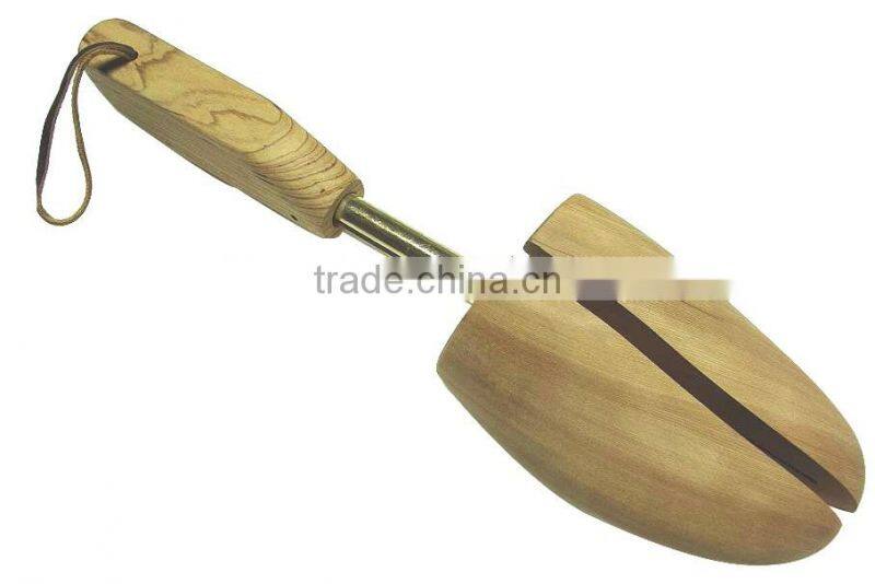 Durable custom cedar shoe stretcher