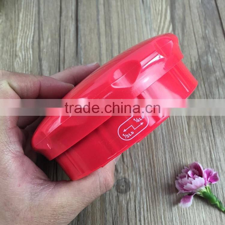 Innovative cookie non stick silicone hamburger patty Maker Pork high performance hamburger freezer container for handle press