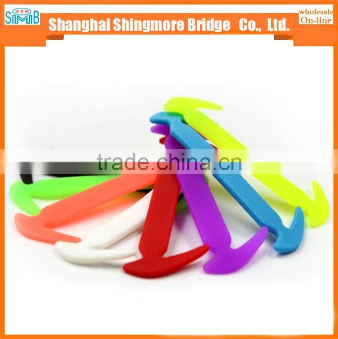 2017 alibaba china supplier hot sales good quality silicone lazy shoelaces