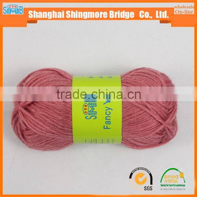 Knitted yarn china supplier cheapest wholesale oeko tex alpaca wool knitting yarn with free samples