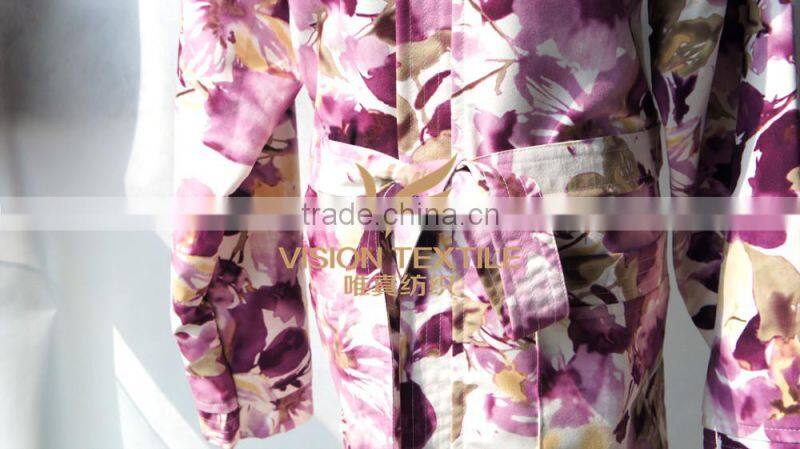 Microfiber Printed Bathrobe