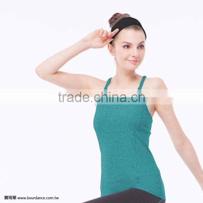 Fitness women gathered front yoga wholesale leotards