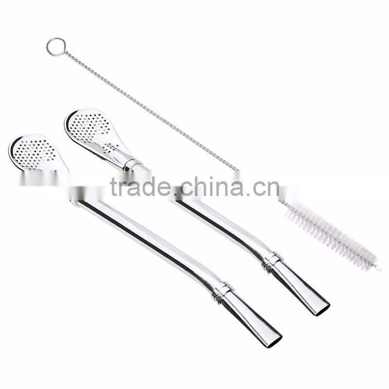 Yerba Mate Straw and 304SS Metal Straw