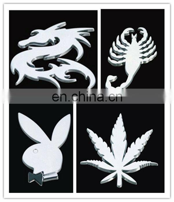 chromed letters/emblems