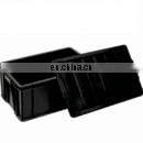EP1922 black color conductive plastic antistatic box