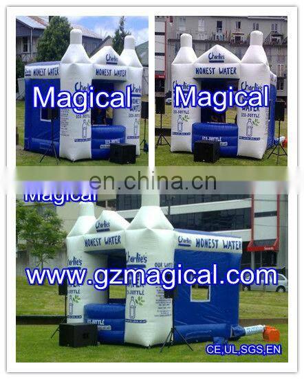 Inflatable stand selling bar tents/ outdoor beach mini selling bar