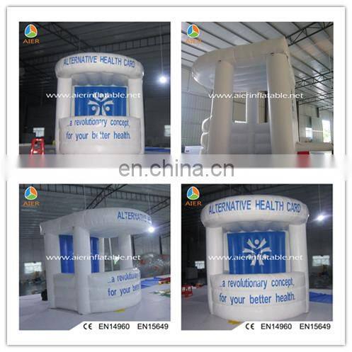 Easy build booth tent, inflatable booth for advertisement, simple inflatable booth tent
