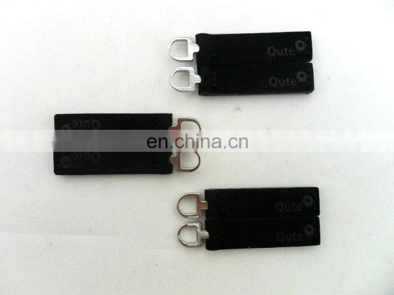 Custom Leather Zipper Pull for Garment