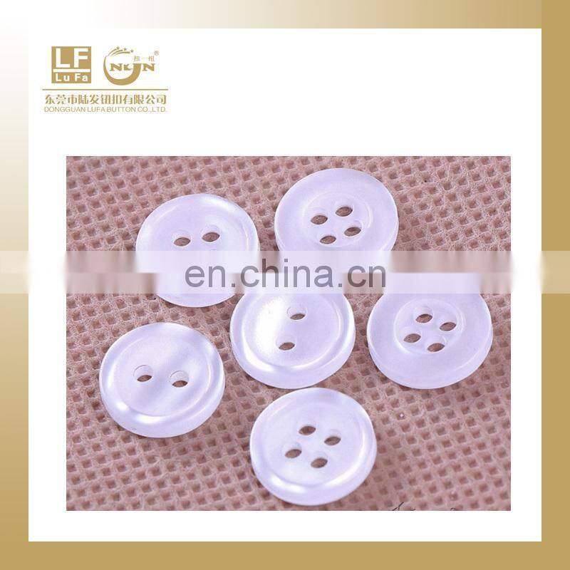 plastic resin shirt button
