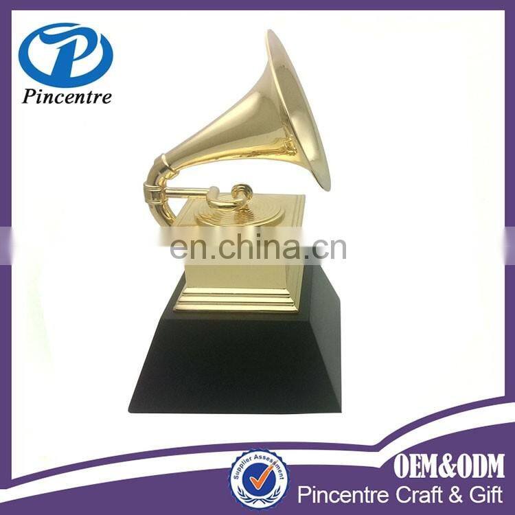 Wholesale 22cm No MOQ Customized Replica Grammy Award Trophy/Grammy Trophy Replica