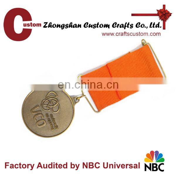 Custom high quality die casting fiesta sports metal medal