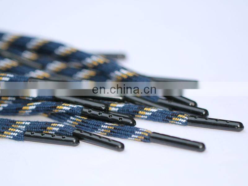 Alibaba China Suplier 23mm round shape with holes metal shoelace clips and aglet machine