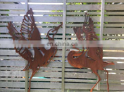 Realistic Corten Steel Sculpture