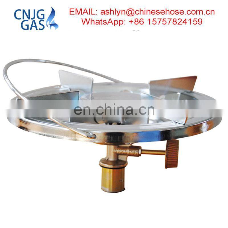 Best-selling portable single gas burner stove high quality camping BBQ stove at low price