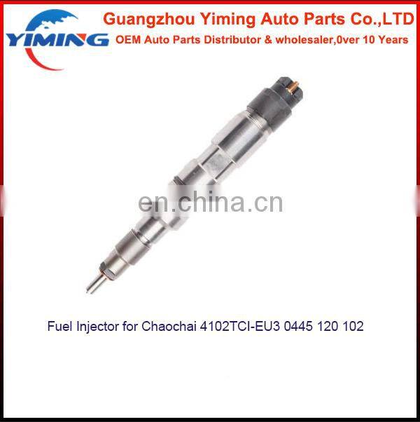 0445 120 102 4102TCI-EU3 fuel injector for Chaochai injector 0445120102