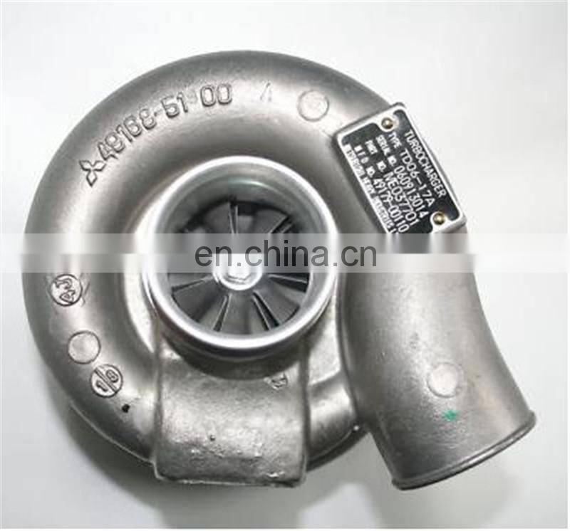 Chinese turbo factory direct price TD06-17A 49179-00110 ME037701 turbocharger