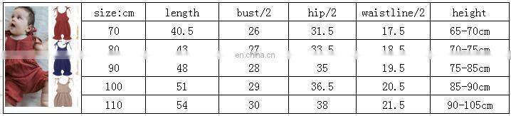 2019 summer Linen baby bodysuit romper custom printed baby onesie