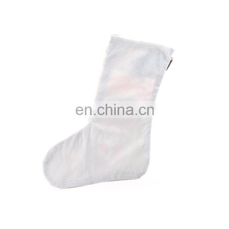 Wholesale Personalized Plush Fleece Christmas Decorations Stocking