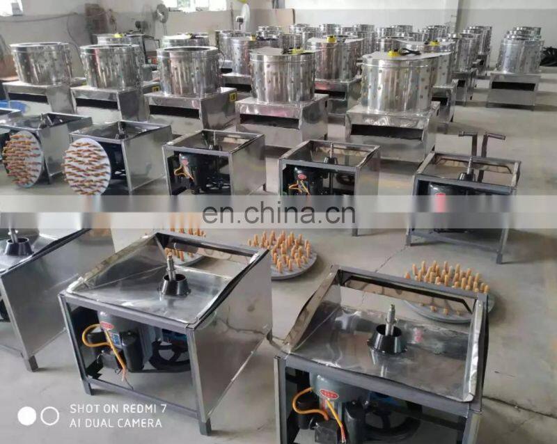 Automatic chicken plucking machine / feather plucker / poultry slaughter equipment of best selling