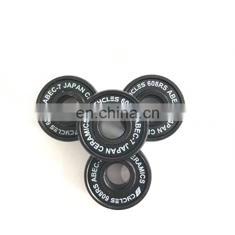 Open type bearing 608rs skateboard ball bearing 608