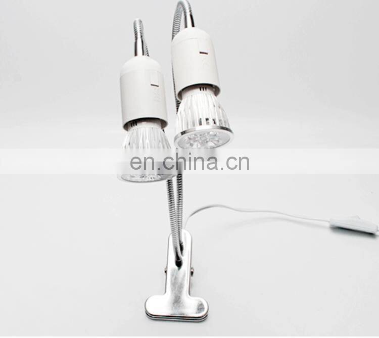 2018 NEW Desk Lamp Clamp Light Source Changeable Plant Flexible Neck LED Grow Light for Hydroponic and Indoor Plants