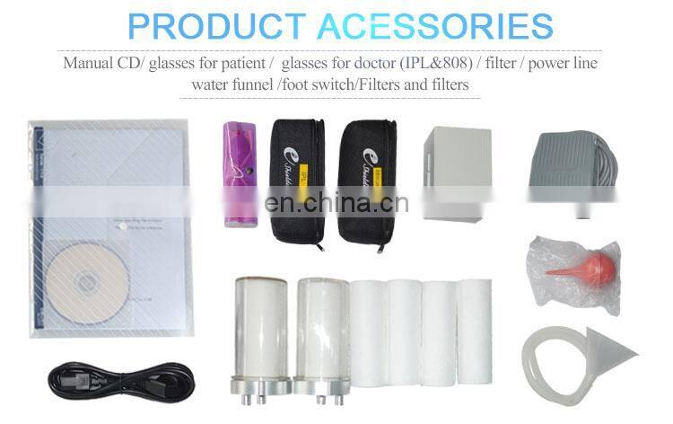 Professional permanent ipl hair removal 808nm laser diode ice alma soprano xl