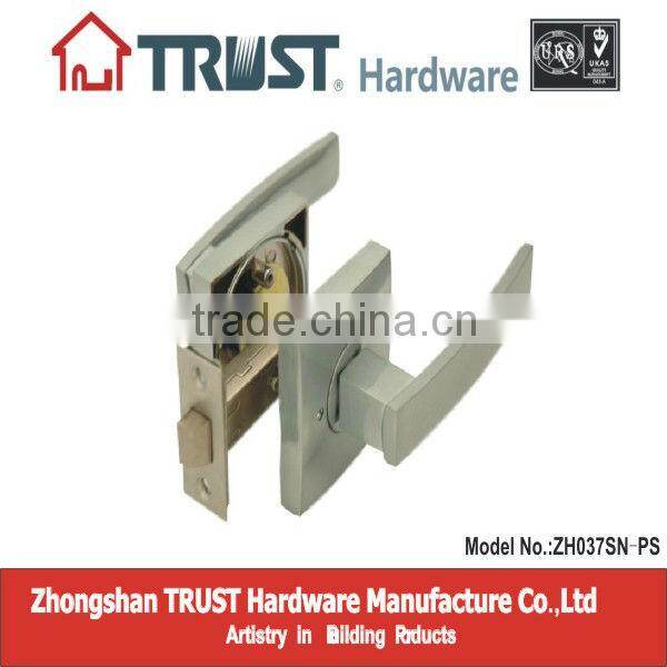 ZH037:trust Zinc Alloy Lever Handle Passage function