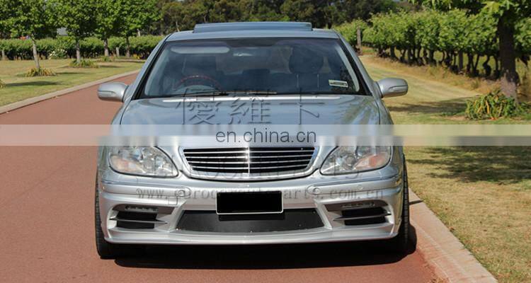 W220 W-style body kit for S-CLASS W220 2003~2006year FRP material