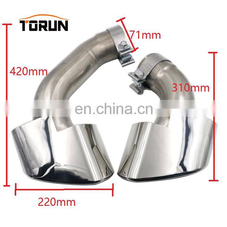 Hot sale high quality Universal car exhaust muffler 14-16 for bmw X5 F15 Exhaust tip