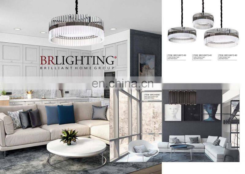 New design agate stone chandelier for hotel lobby home meeting room cafe shop decoration