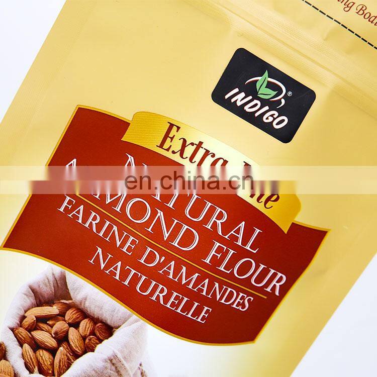 Food grade aluminium plastic vacuum sealer brown kraft paper cookie nuts packaging food bag