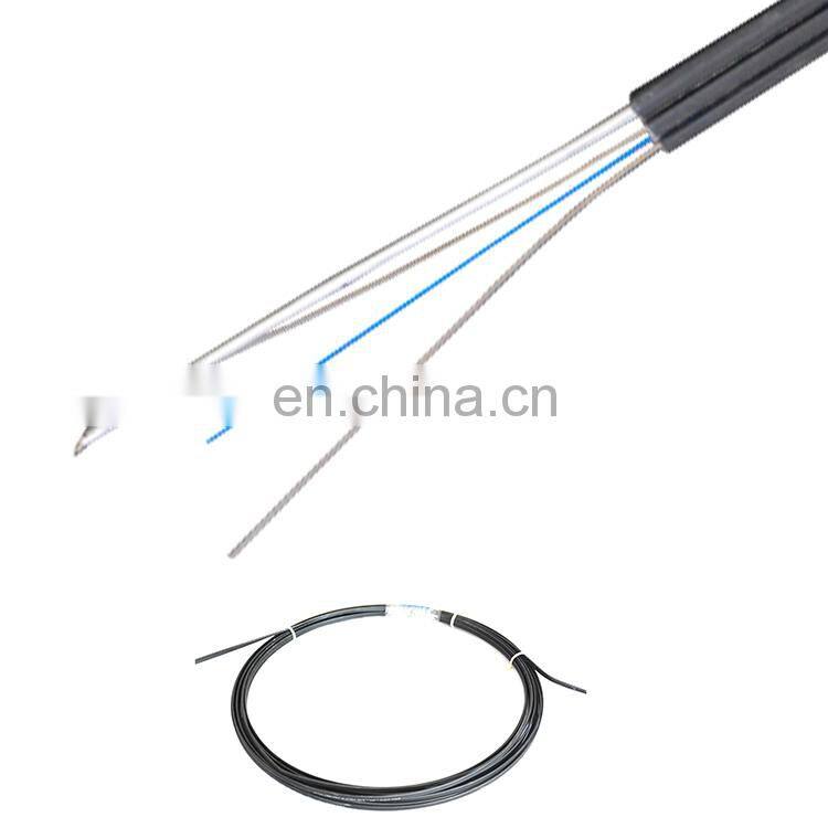 high quality Lszh Figure 8 Drop Fiber Optic Cable Price Indoor Outdoor 1 Core 2 Core FTTH Drop Cable G657