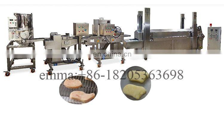 Industrial small capacity automatic  chicken nuggets  bone and boots making line  with CE
